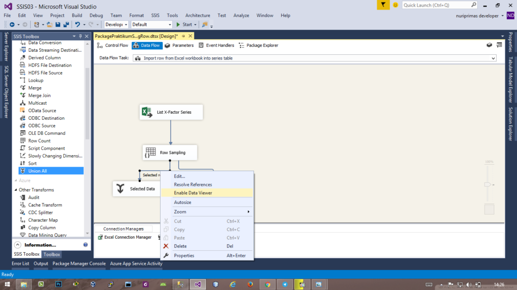 SQL Server Integration Services