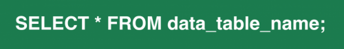 SQL will wait for the query to continue, and nothing will show up