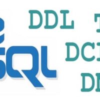 What is DDL, DML, DCL and TCL in the SQL language