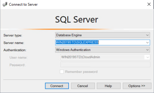 installing MS SQL server