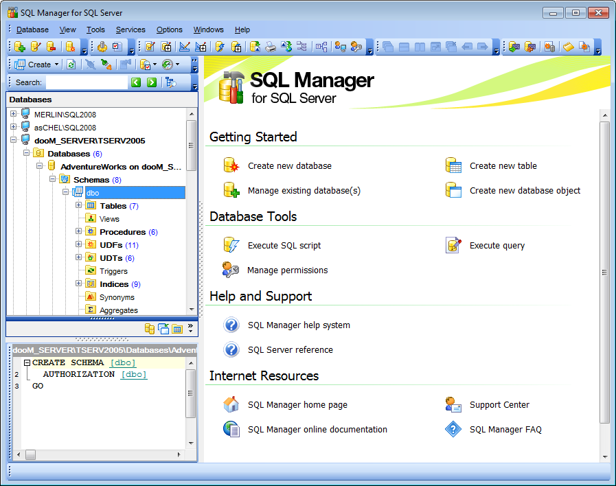 EMS SQL Management Studio for SQL Server