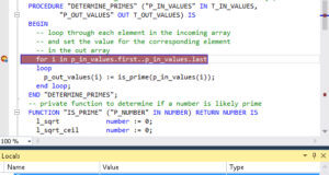 Oracle LAST_VALUE function