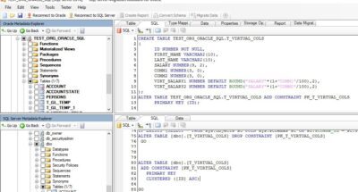 SQL ALTER TABLE statement