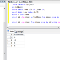 SQL SUM function