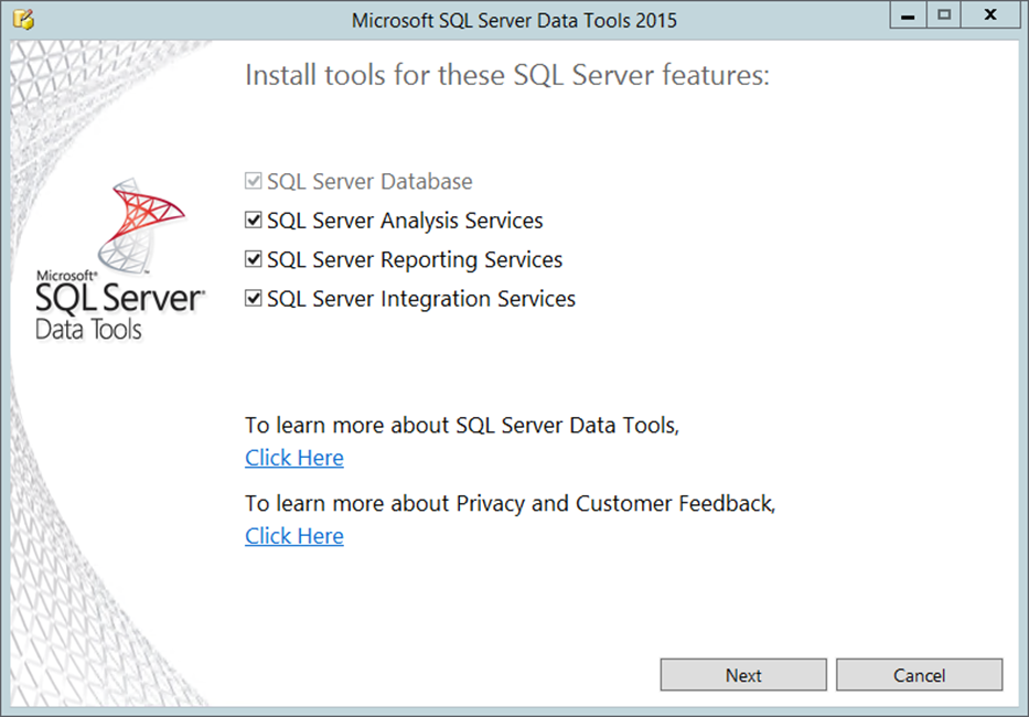 SQL Server Data Tools