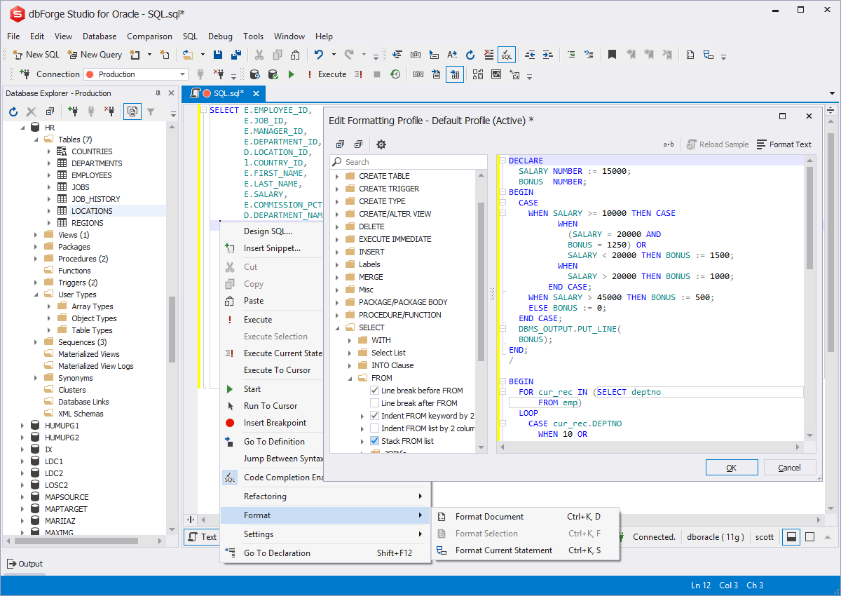 what is an oracle database