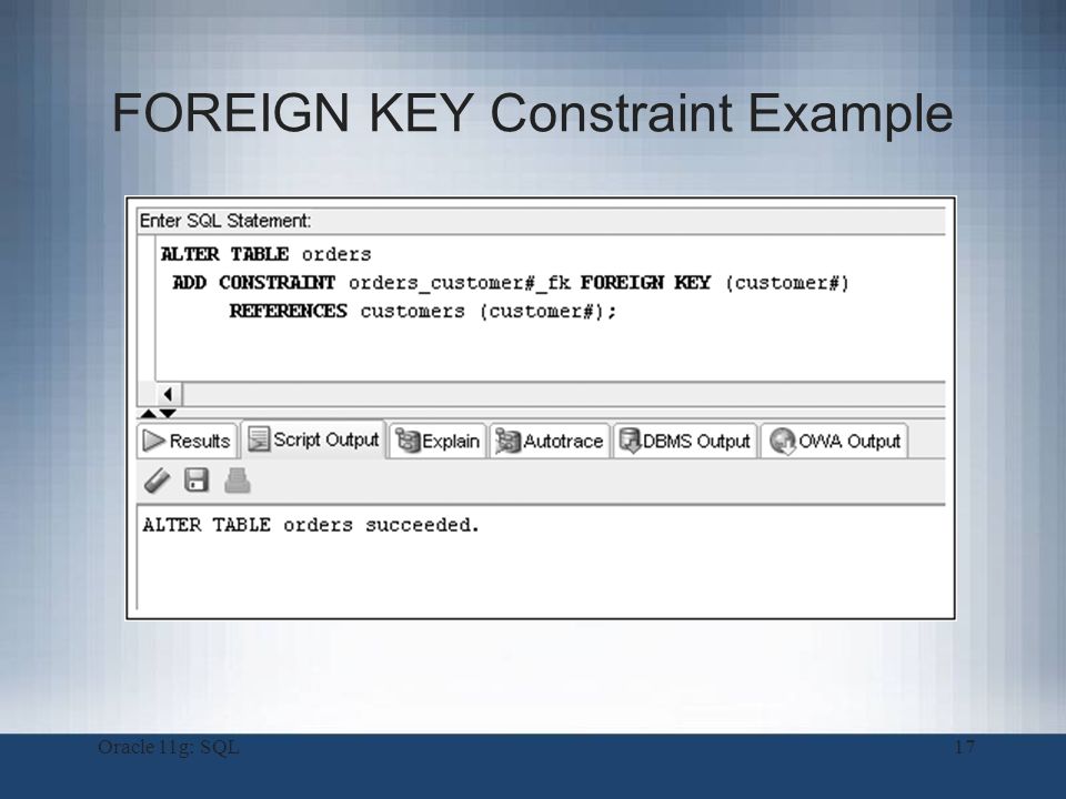 Create Table Syntax With Primary Key And Foreign In Oracle Elcho Table