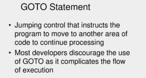 Oracle GOTO statement