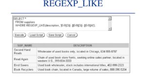 Oracle REGEXP_LIKE condition
