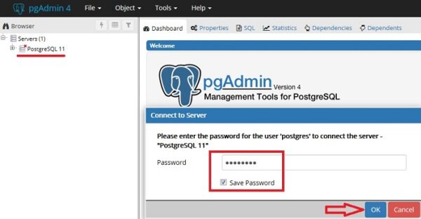 pgadmin 4 and postgres 11 pgadmin 4 and postgres 11