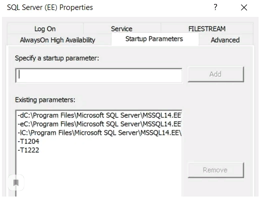 Database Model Configuration