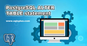 PostgreSQL ALTER TABLE statement