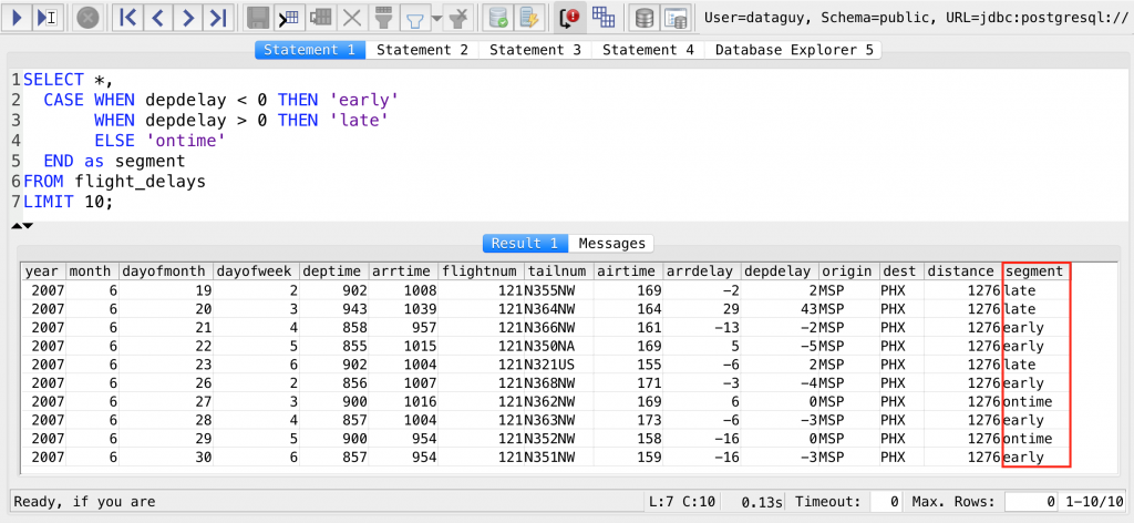 postgres sequel