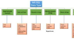 Data type is available in MS SQL